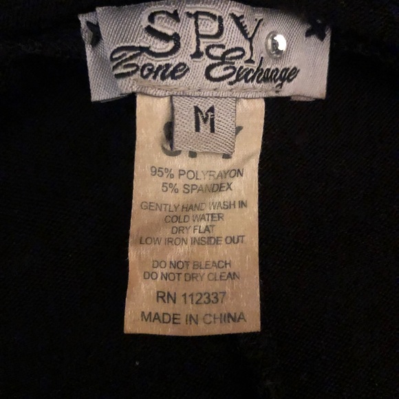 Y2K Spy Zone Exchange “Free Soul” Embroidered Top - Picture 10 of 14